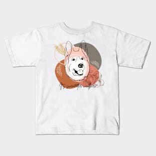 German Shepherd | Happy Fall, y'all! | It's sweater weather! | Hello Pumpkin! Kids T-Shirt